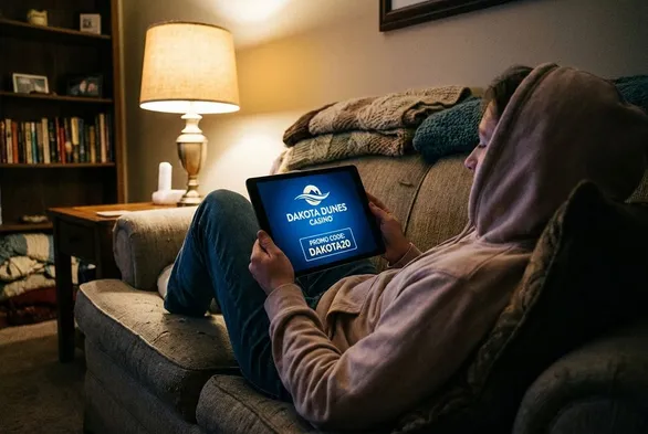 entering a promo code for rewards — Dakota Dunes Casino